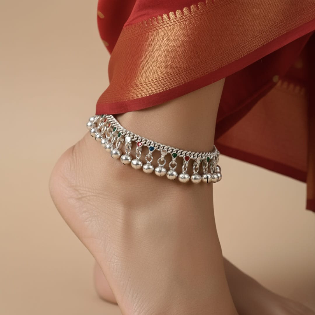 Silver Anklet